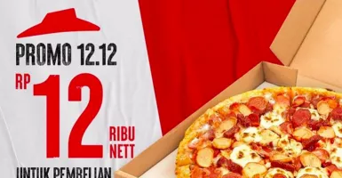 Promo 12.12, Beli Pizza Hut Ukuran Reguler Cuma Rp12 Ribu!