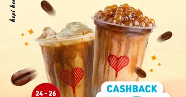 Promo Kopi Kenangan, Bayar Pakai GoPay Dapat Cashback 50 Persen!