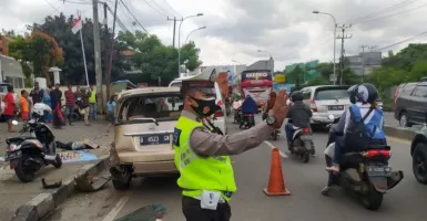 Truk Bikin Tabrakan Beruntun, 2 Pejalan Kaki Tewas di Tangerang