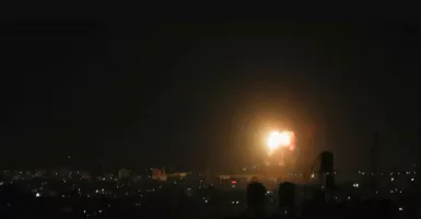 Helikopter Israel Membombardir Gaza, Hamas Melawan dengan Sengit