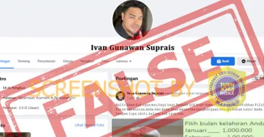 Akun Facebook Ivan Gunawan Bagi-Bagi Hadiah, Waspada
