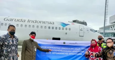 Rute Kargo Semarang-Singapura Garuda Indonesia Dibuka