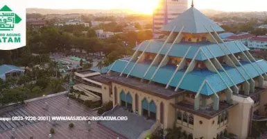 Atap Sering Bocor, Desain Ikonik Masjid di Batam Ini Akan Diubah