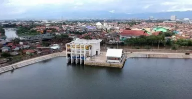 Atasi Banjir, Kementerian PUPR Selesaikan Kolam Retensi Andir