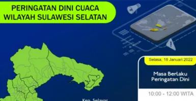 Ada Alarm Bahaya dari BMKG, Warga Makassar Diminta Waspada!