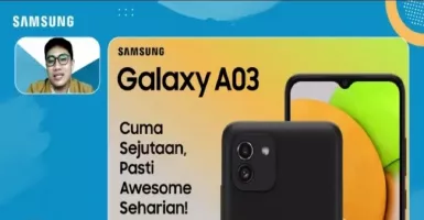 Flash Sale Samsung Galaxy A03, HP Rp 1 Jutaan dengan Kamera 48 MP