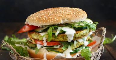 Resep Burger Gandum dengan Tumis Jamur, Cocok untuk Vegetarian
