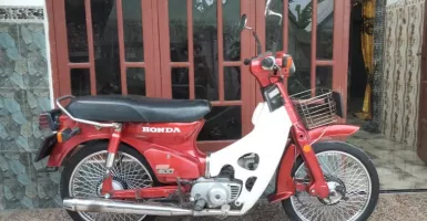 Motor Bebek Lawas Honda Cakep Banget, Harganya Murah