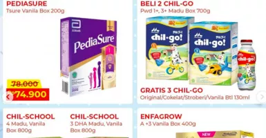 Promo Alfamart, Beli Susu Anak Dapat Potongan Harga Spesial!