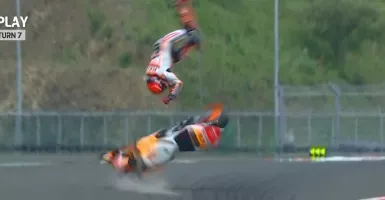Marc Marquez Kecelakaan Mengerikan, Absen di MotoGP Mandalika