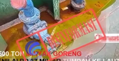 Video Viral 2.500 Ton Minyak Goreng Tumpah di Laut, Cek Yuk
