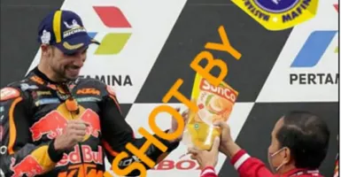 Viral Jokowi Beri Juara MotoGP Minyak Goreng, Ayo Kita Cek