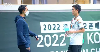 Bukan Main, Jonatan Christie Jadi Pelatih di Korea Open 2022