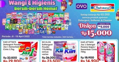 Ada Promo Detergen Murah di Indomaret, Cek Daftarnya Yuk!