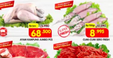 Belanja Stok Lebaran, Ada Promo Daging Murah di Superindo!