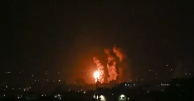 Panas, 2 Roket dari Jalur Gaza Dibalas Serangan udara Israel