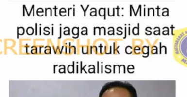 Yaqut Cholil Qoumas Minta Polisi Jaga Masjid saat Tarawih, Salah