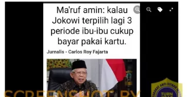 Wapres Kena Fitnah soal Jokowi 3 Periode, Sangat Jahat