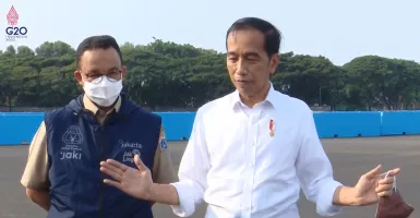 Jokowi dan Anies Bakal Jadi Anggota Kehormatan Fans Formula E