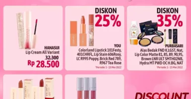 Yuk Belanja di Minimarket Ini, Ada Promo Makeup Murah!