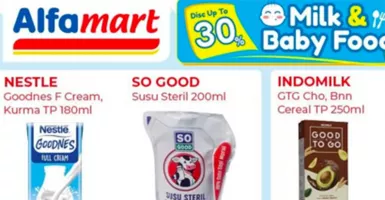 Minimarket Ini Tawarkan Promo Susu Murah, Diskonnya Mantap!
