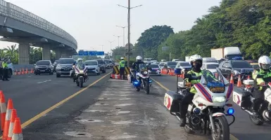 One Way dari Tol Jakarta-Cikampek, Ini Lalu Lintas yang Dialihkan
