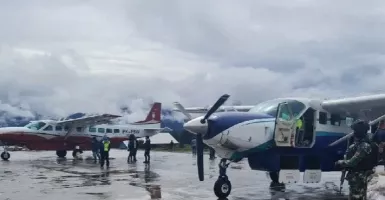 KKB Tembak Pesawat Asian One saat Hendak Mendarat di Papua