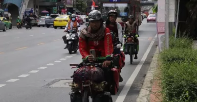 Tiga WNI Berangkat Haji Naik Sepeda, Sudah Berada di Bangkok