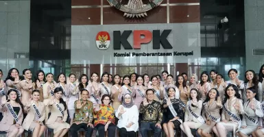 45 Finalis Puteri Indonesia Tiba-tiba Datangi KPK, Oh Ternyata