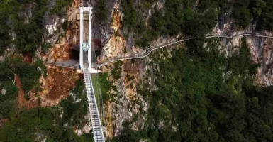 Naik Jembatan Kaca 632 M di Vietnam, Serasa Jalan di Atas Awan