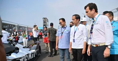 Isu Formula E Tak Didukung Pemerintah Pusat, Jokowi Buka Suara