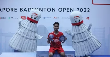 Banting Raket Saat Juara Singapore Open, Anthony Ginting Lega