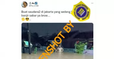 Pengguna Twitter Posting Foto Banjir Jakarta, Ternyata Hoaks