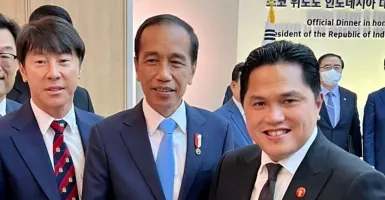 Jokowi Beri Perintah Tegas ke Ketua Umum PSSI Erick Thohir