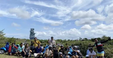 Keseruan Vespa World Days Bali, Komunitas di Banten Tancap Gas