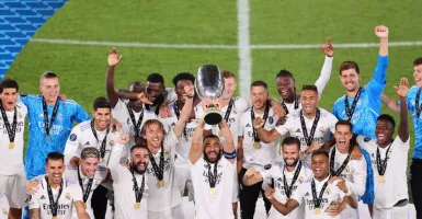Deretan Rekor Gila Real Madrid Seusai Juara Piala Super Eropa