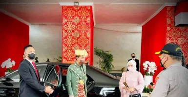 Presiden Jokowi Kenakan Pakaian Adat Bangka Belitung, Ini Maknanya