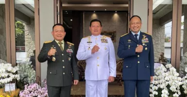 Potret Tiga Kepala Staf TNI Kompak, Negara Aman