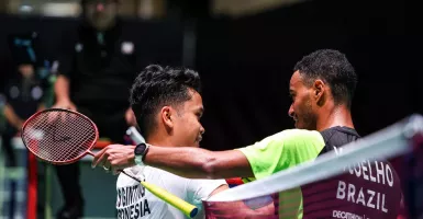 BWF Kaget Anthony Ginting Dikalahkan Brasil di Kejuaraan Dunia 2022