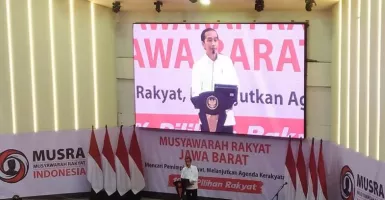 Jokowi Pidato di Musra, Beberkan 9 Bendungan Bakal Rampung