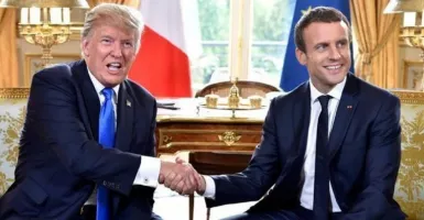 Donald Trump Membual Pegang Rahasia Presiden Prancis, Termasuk Petualangan Ranjang