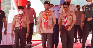 Dampingi Jokowi di Jamnas 2022, Menpora Sebut Pramuka Harus Diperhatikan