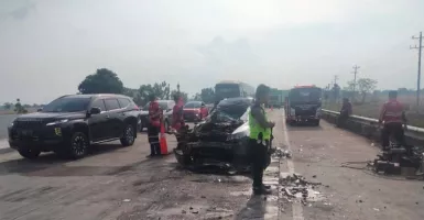 13 Mobil Kecelakaan Beruntun di Tol Pejagan, Satu Orang Tewas