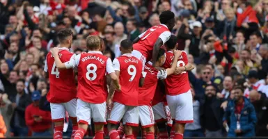 Arsenal Bantai Tottenham, Gabriel Jesus dan Arteta Ukir Rekor Gila