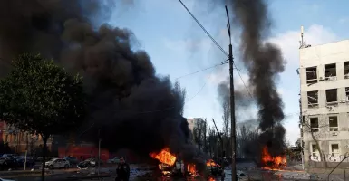 Rusia Menghujani Kota-kota Ukraina dengan Rudal Iran, Balas Dendam Atas Jembatan Krimea