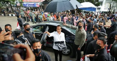 Presiden Jokowi Kunjungi Pasar Kosambi Bandung, Pedagang: Gemetaran, Gugup