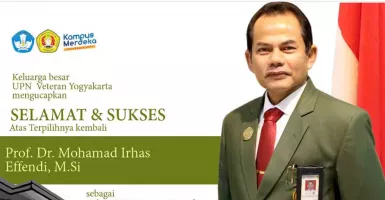 Profil Rektor Baru UPN Veteran Yogyakarta Mohamad Irhas Effendi