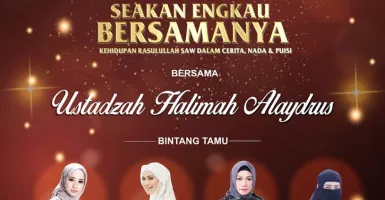 Profil Ustazah Halimah Alaydrus, Viral di TikTok, Dakwahnya Sejuk
