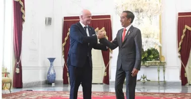 Presiden FIFA Bertemu Jokowi di Istana Merdeka, Bahas 5 Poin Penting