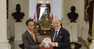 Tak Ada PSSI Saat FIFA ke Istana Merdeka, Jokowi Beri Respons